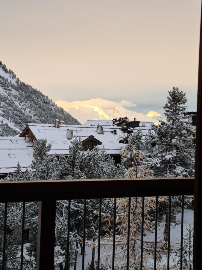 Arc 1950 Appartement De Standing Refuge Du Montagnard, Vue Incroyable Sur Le Montblanc, Skis Aux Pieds Acces Spa Et Piscine Les Arcs  Buitenkant foto