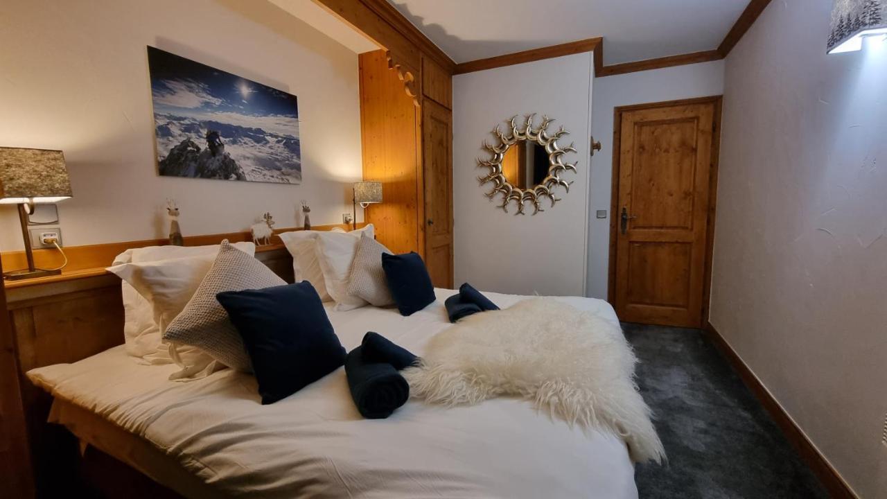 Arc 1950 Appartement De Standing Refuge Du Montagnard, Vue Incroyable Sur Le Montblanc, Skis Aux Pieds Acces Spa Et Piscine Les Arcs  Buitenkant foto